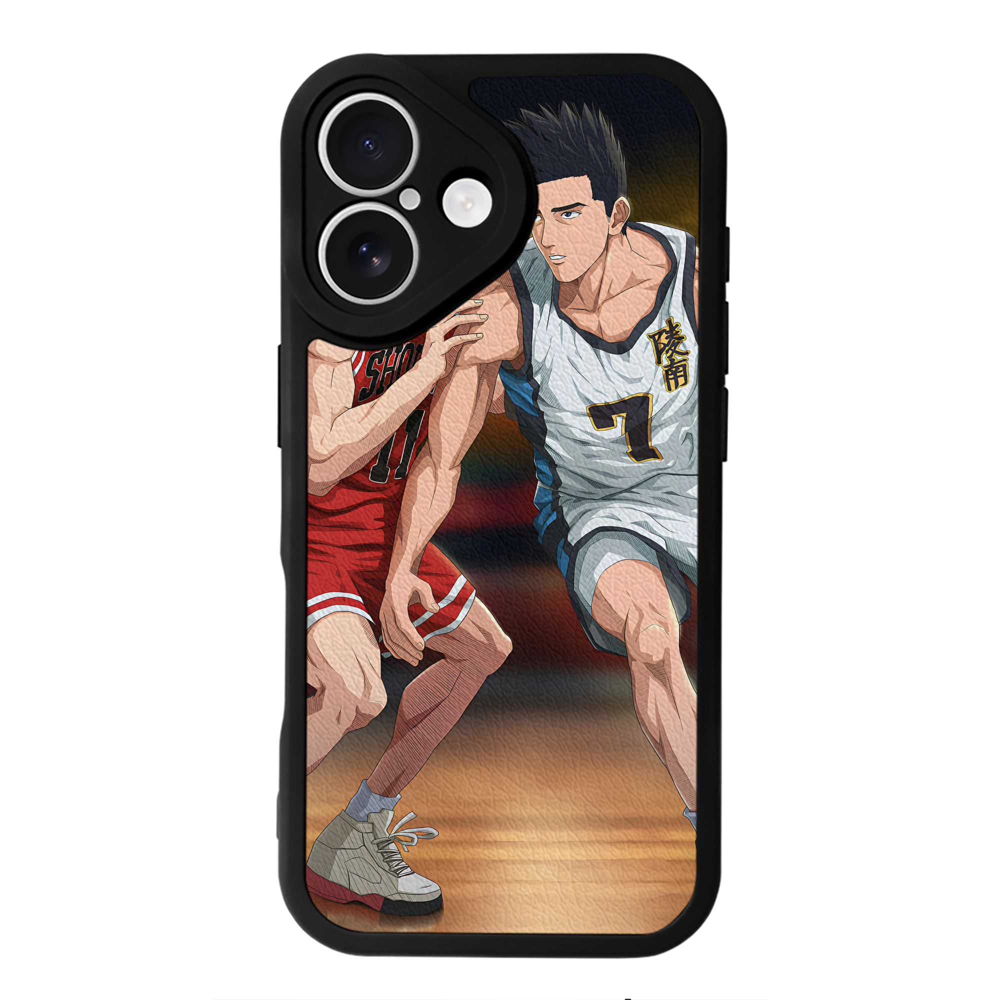（画像用） SLAM DUNK／スラムダンク 【iPhone 16シリーズ対応】シリコンスマホケース（レザー調） 材質：シリコン